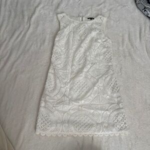 Alt B White Lace Tank Top
